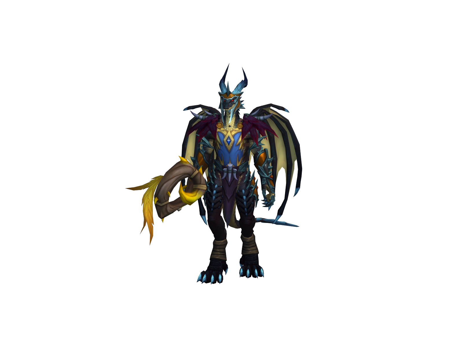 Drawan 3D character render