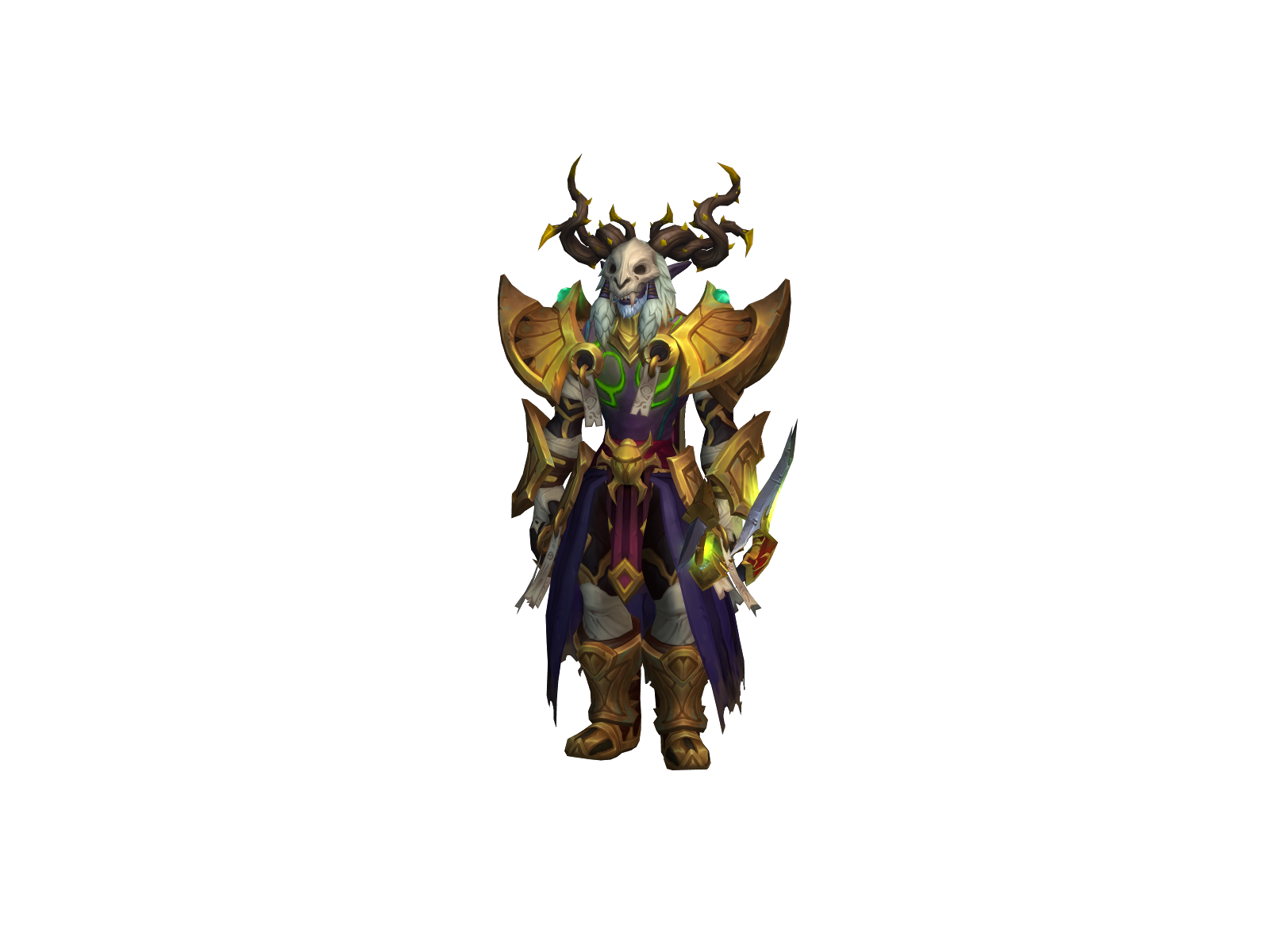 Nykros 3D character render