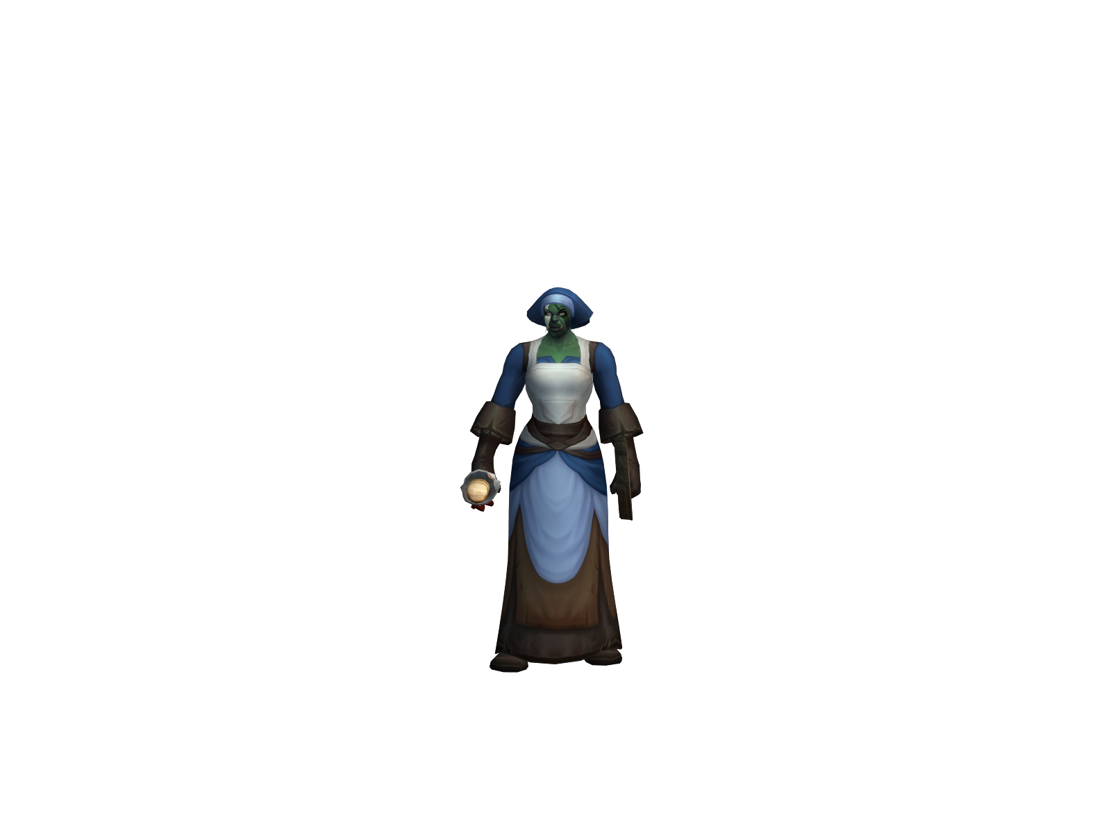 Nahte 3D character render