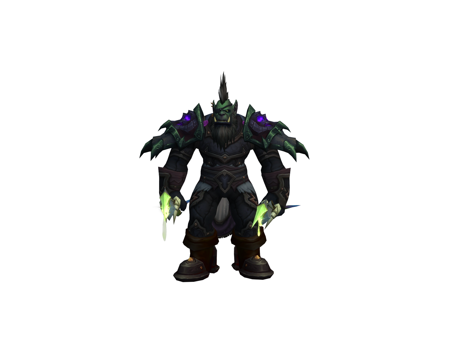 Goreshadow 3D character render