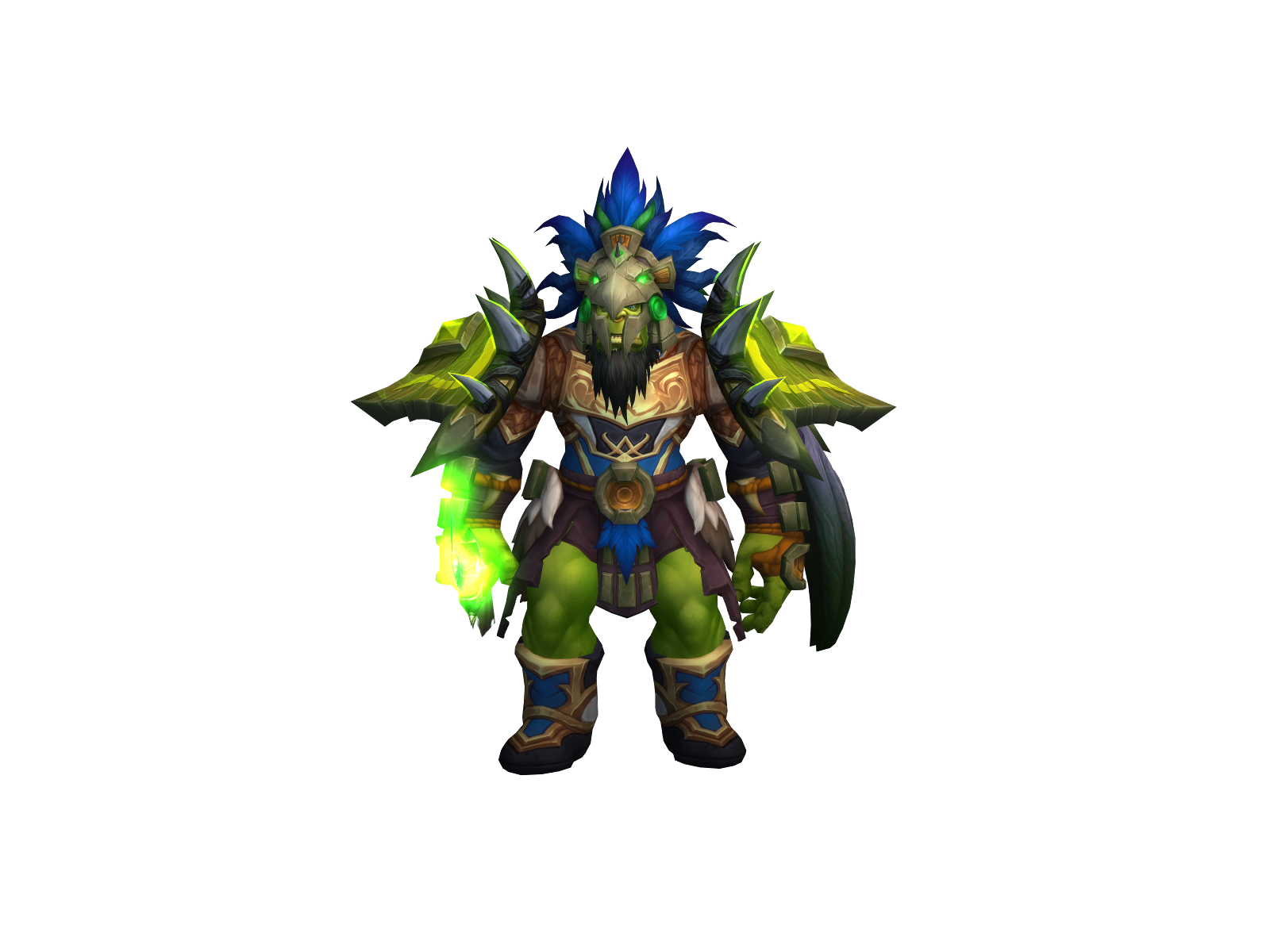 Stormcallér 3D character render