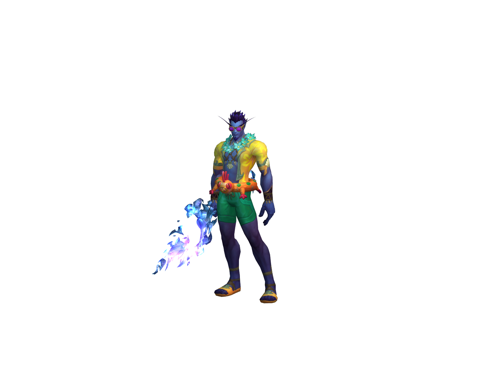 Bippintralls 3D character render