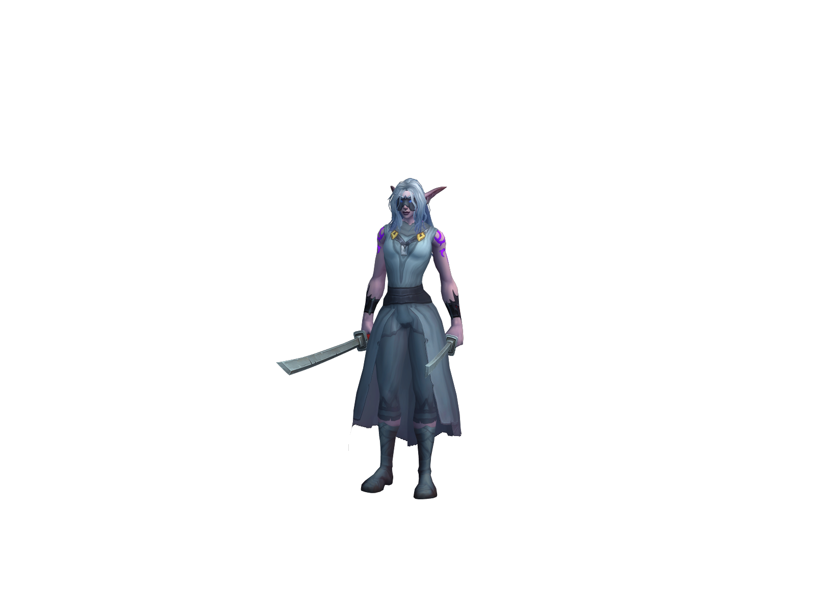 Notbelysra 3D character render