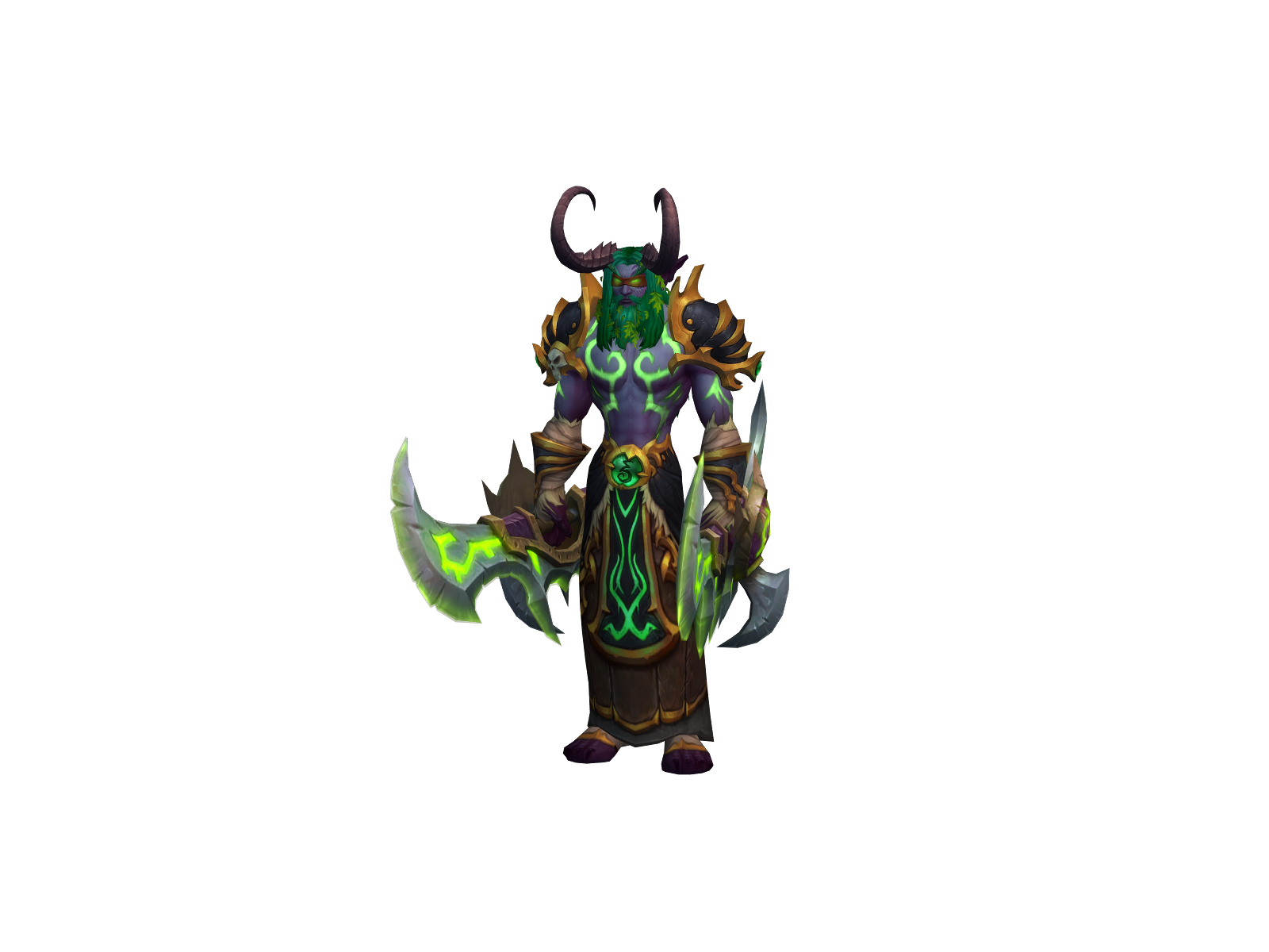 Galaedan WoW character banner