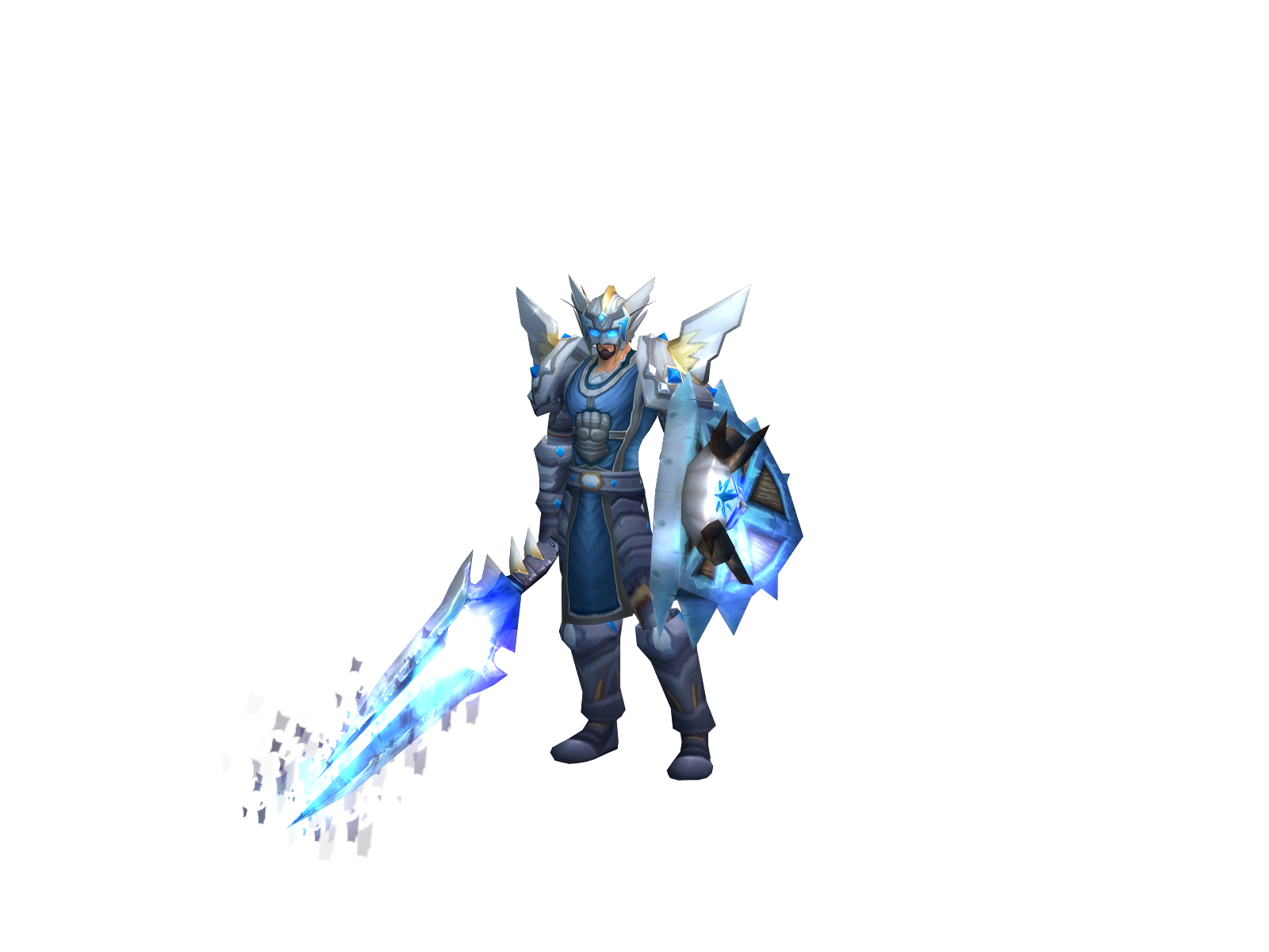Blitzal 3D character render
