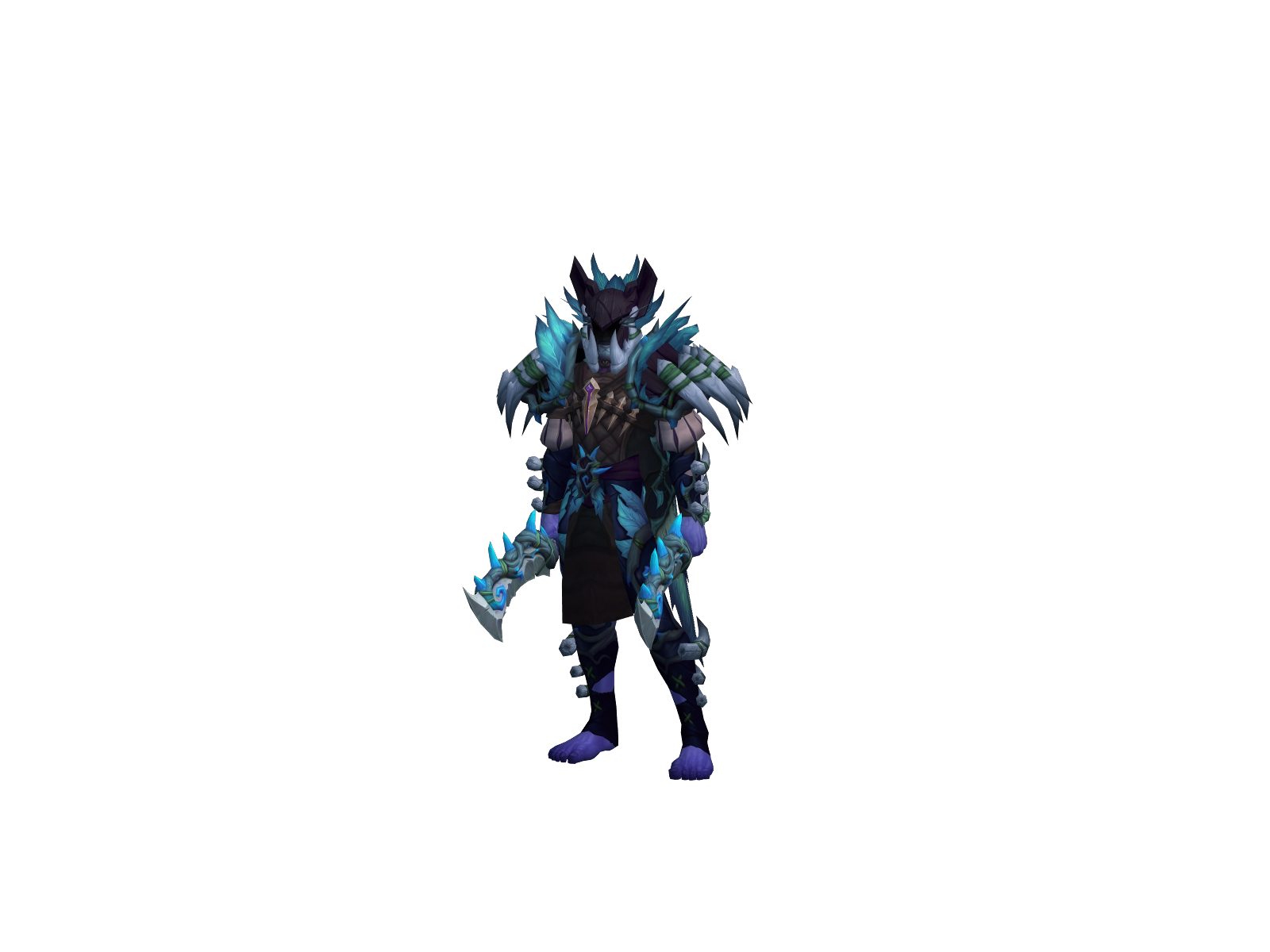 Superdemonx 3D character render