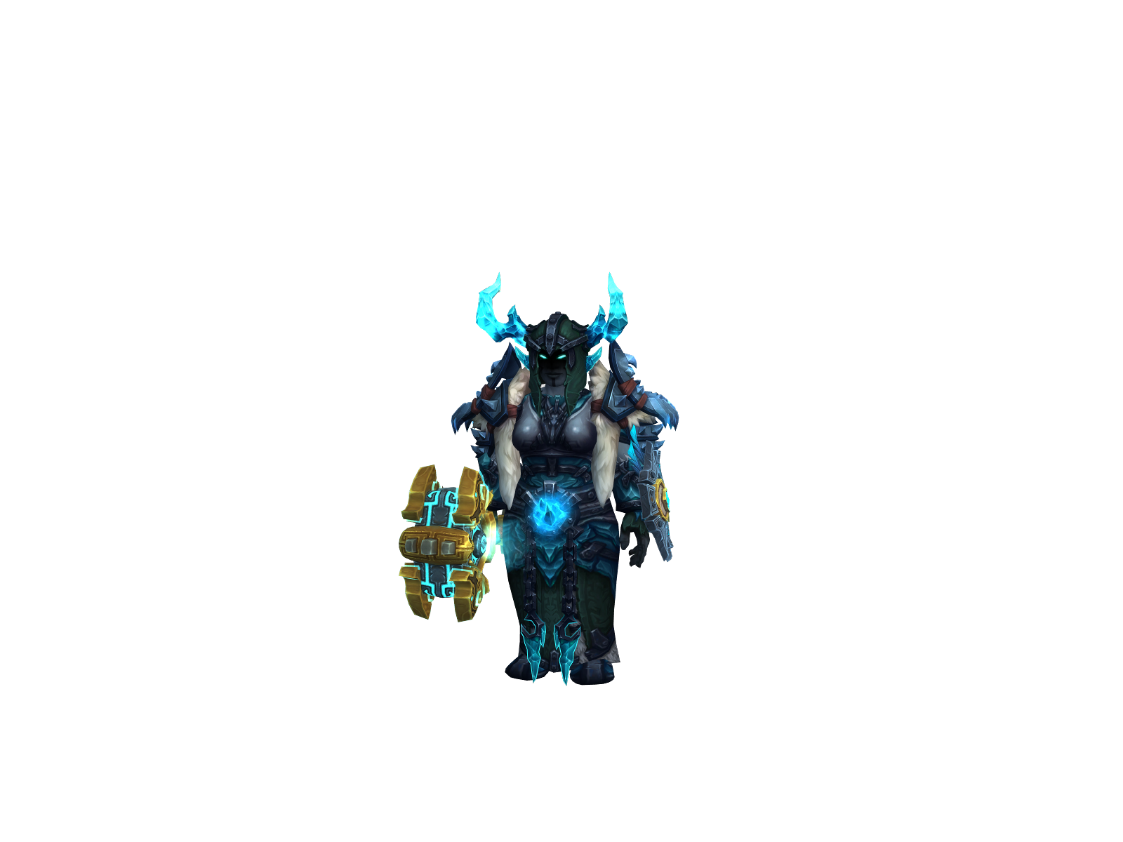 Chapu 3D character render