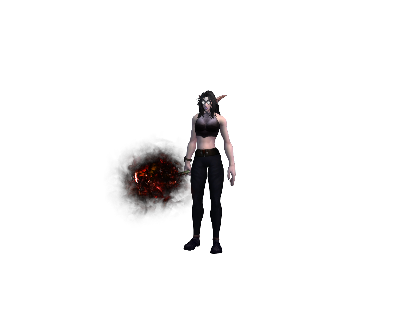 Nyxss 3D character render
