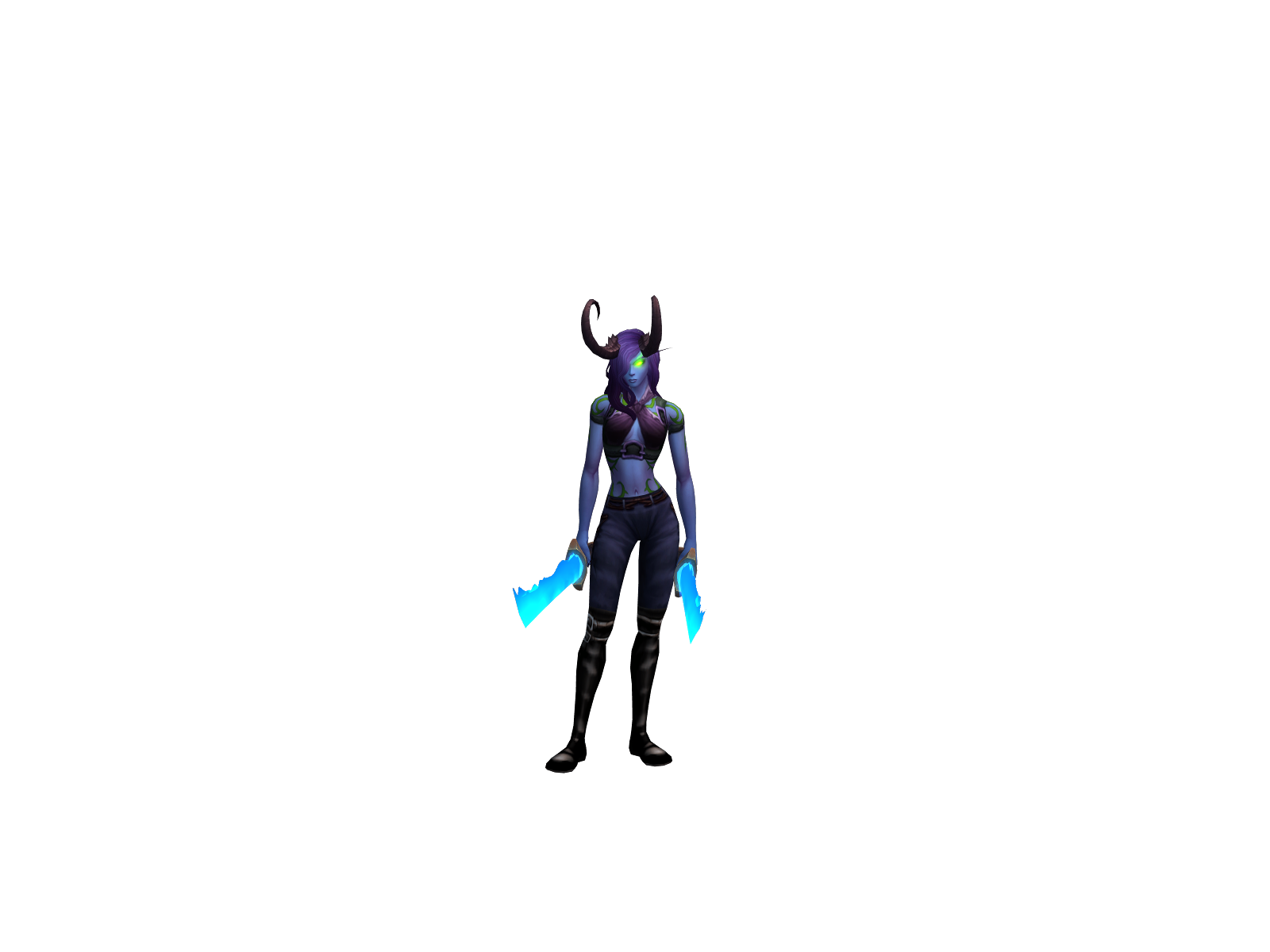 Bladesofmibu 3D character render