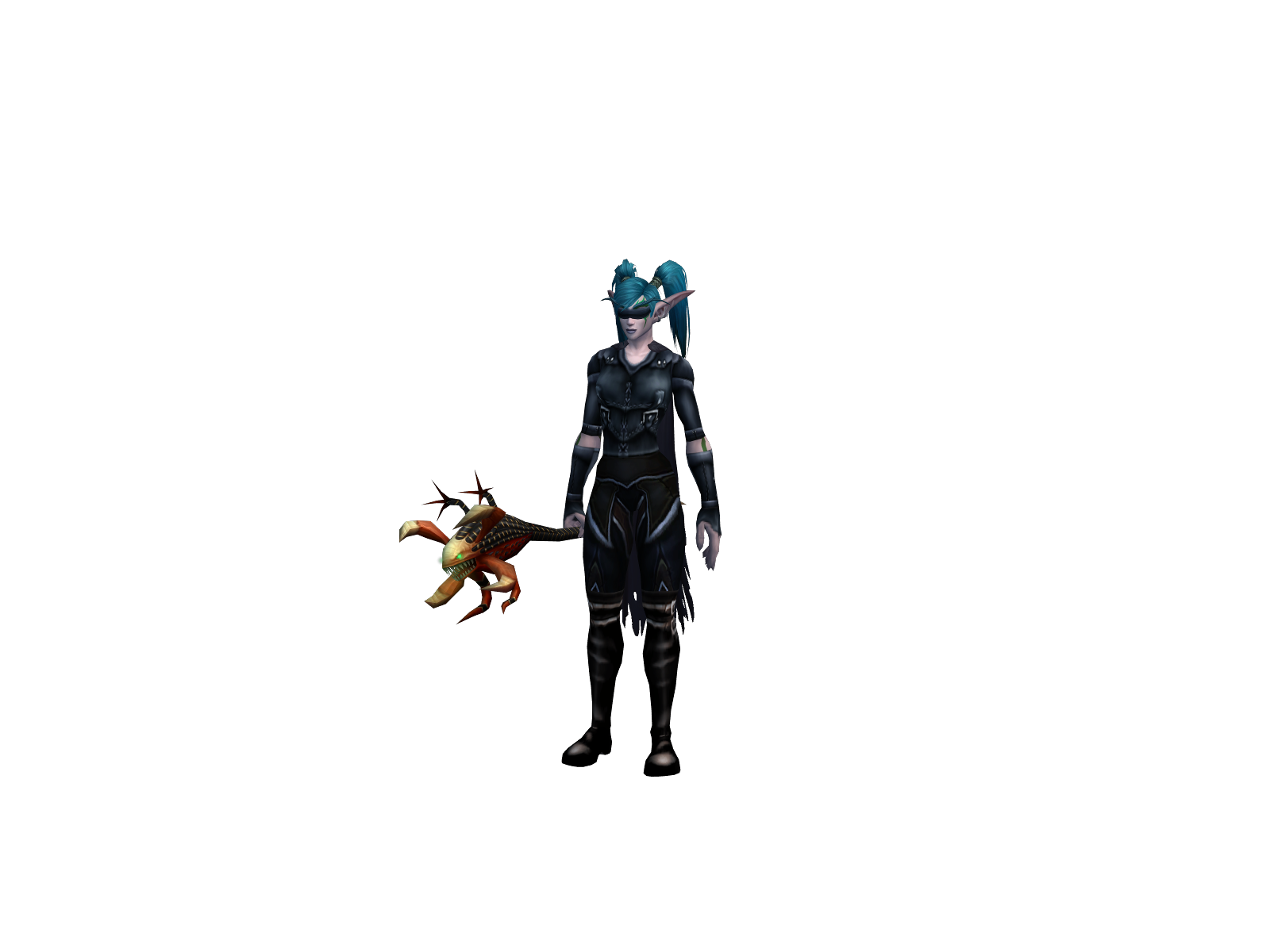 Trîçks 3D character render