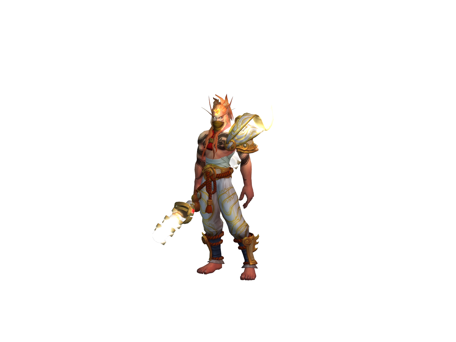 Ragemonk 3D character render
