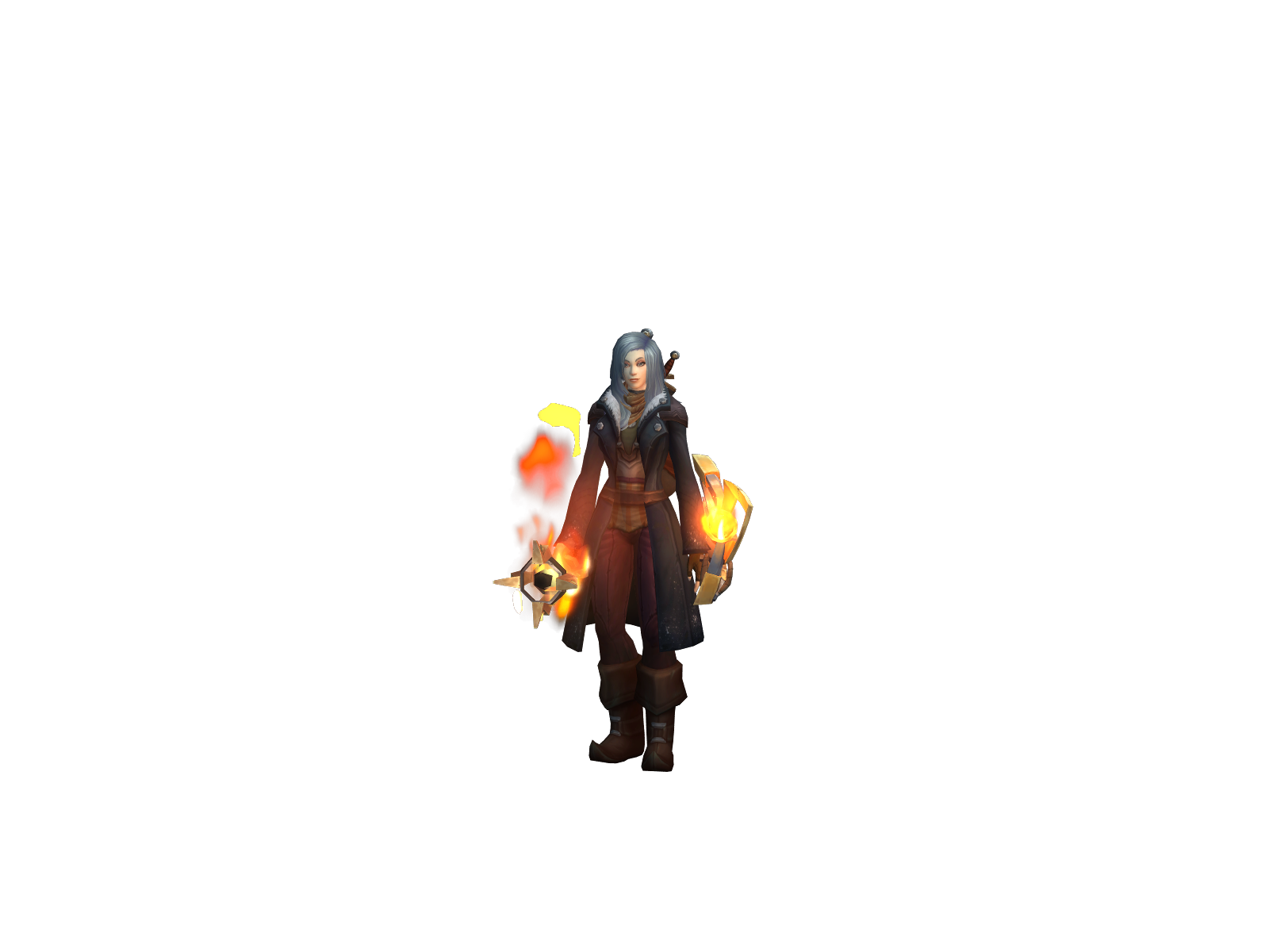 Enmar 3D character render