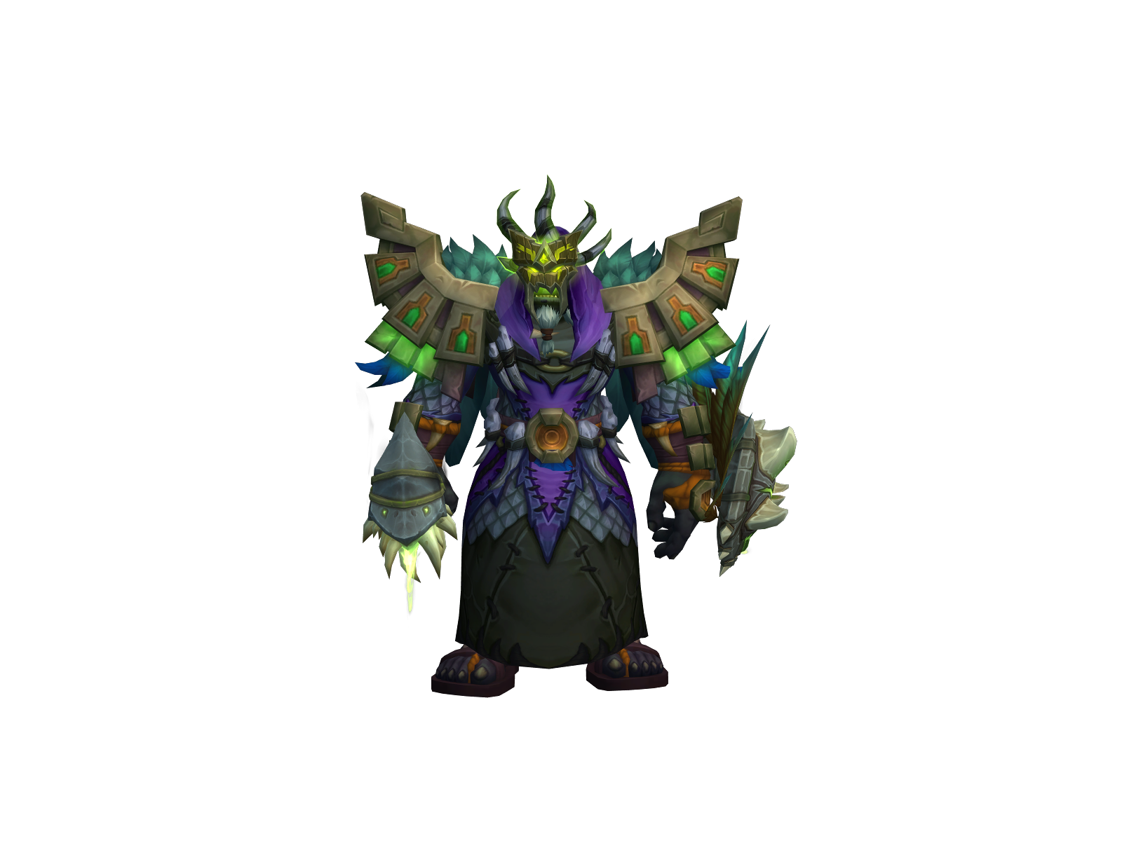 Seimdedo 3D character render