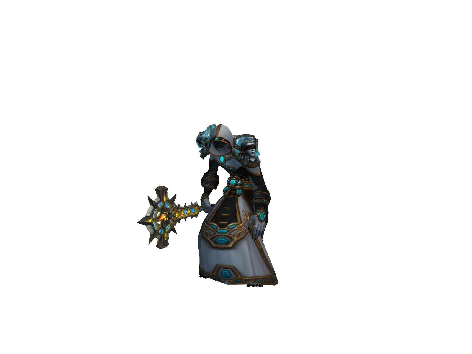 Halfsaint 3D character render
