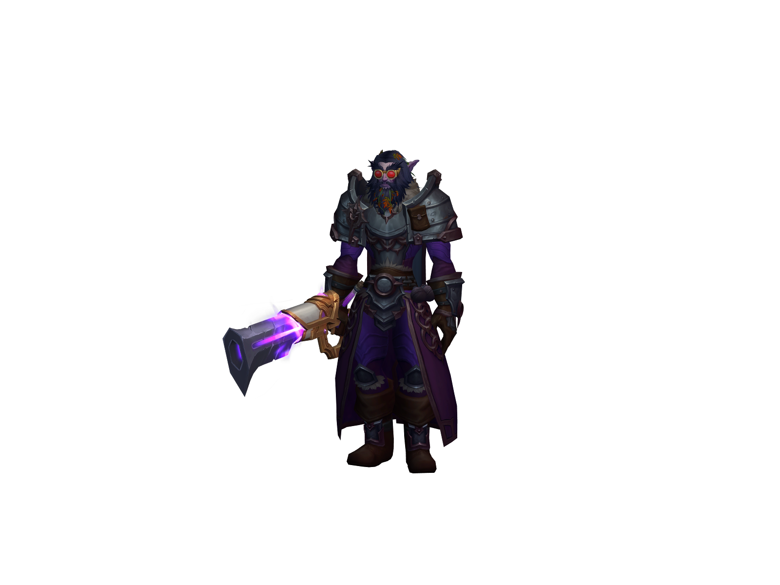 Gnarco 3D character render