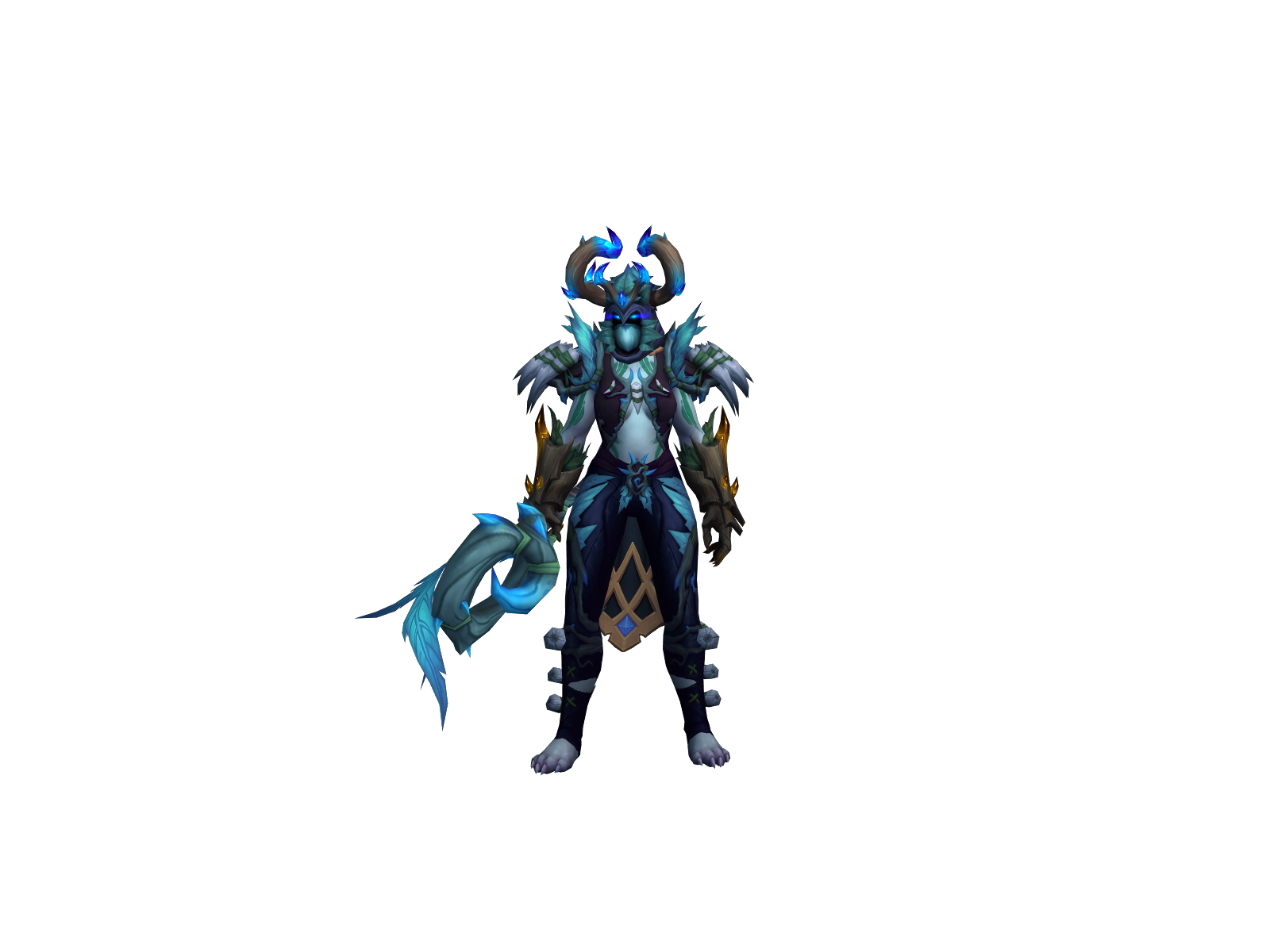 Laplicker 3D character render
