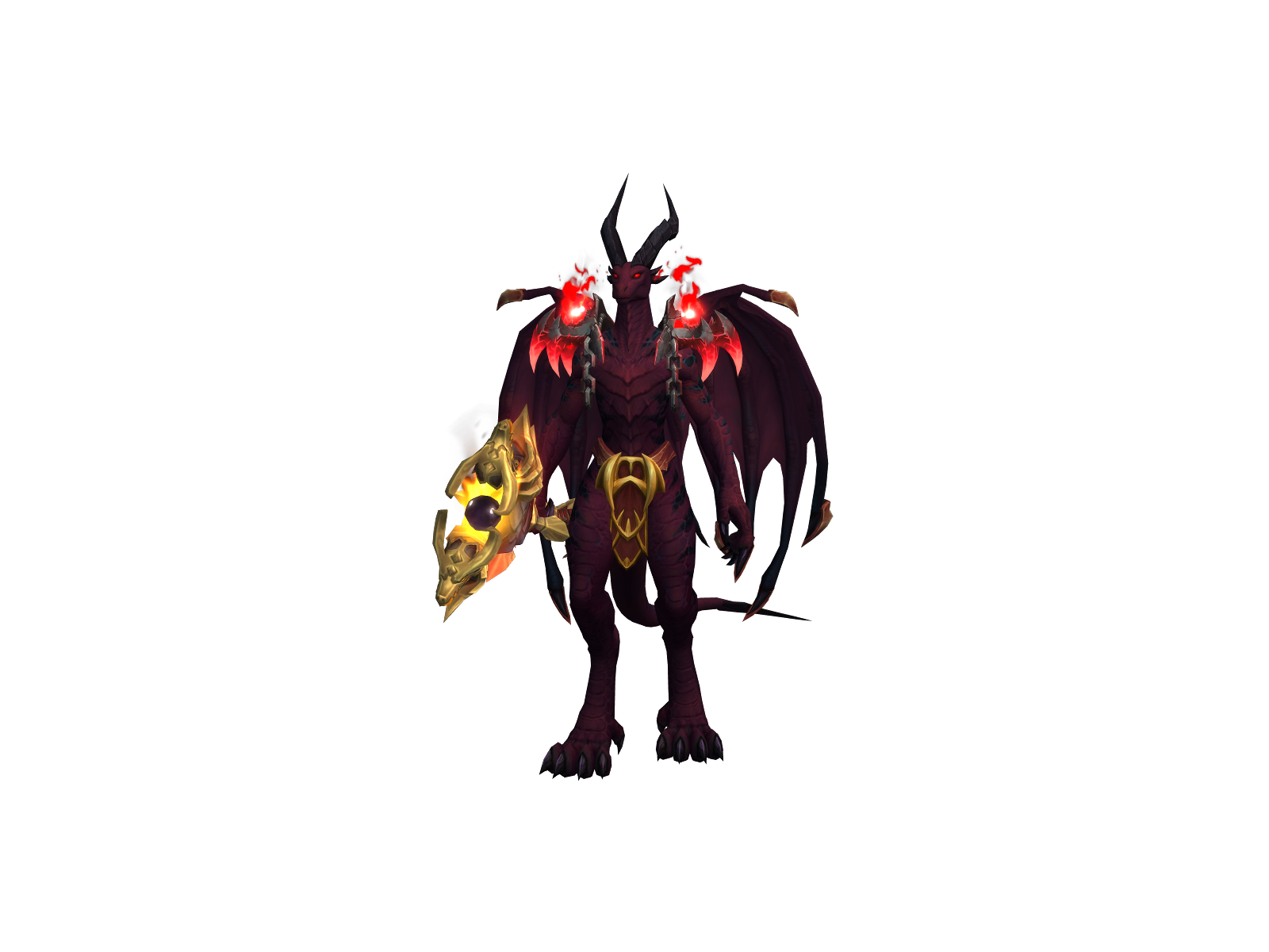Drakeling 3D character render