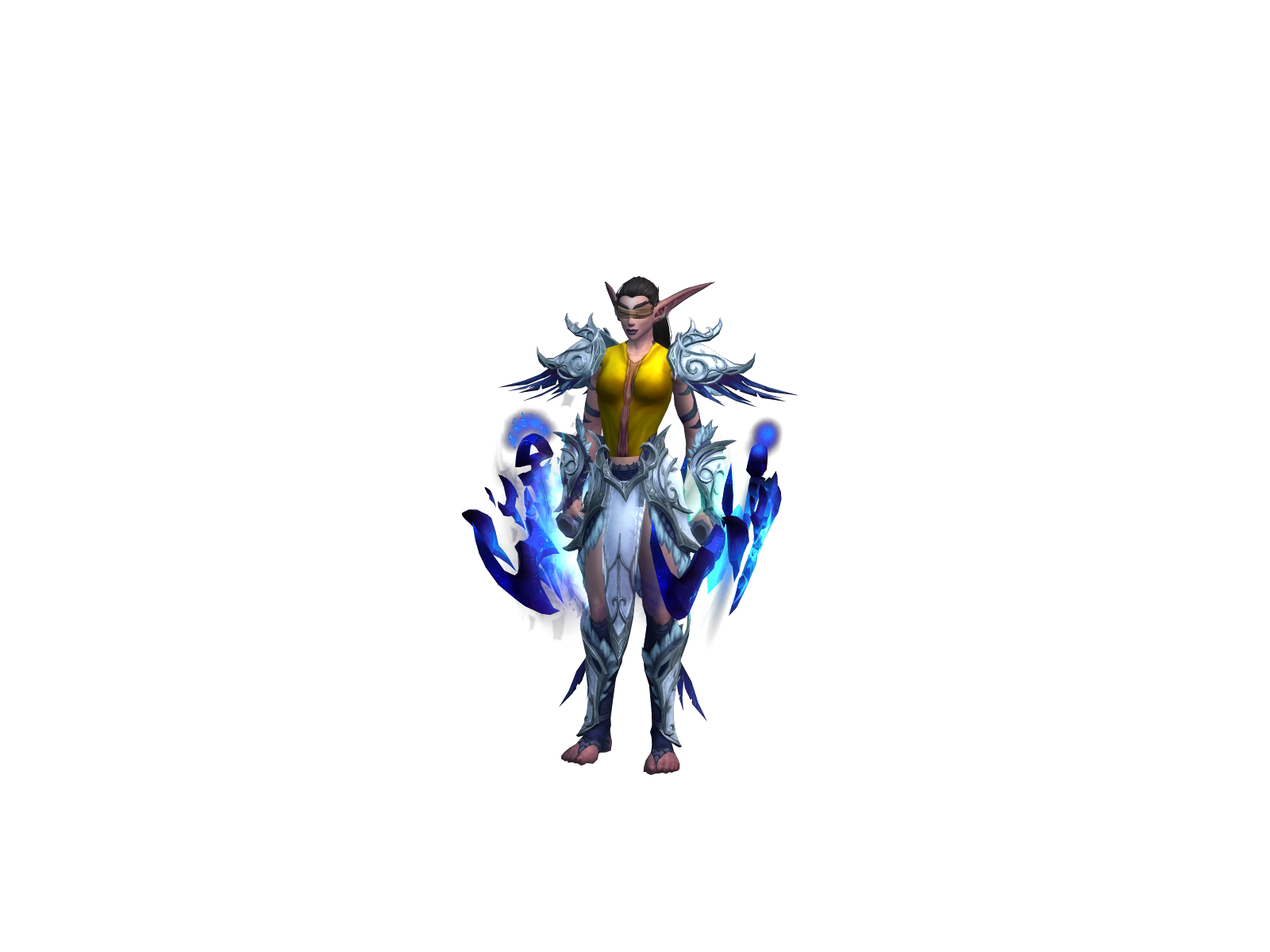 Yungeyebeam 3D character render