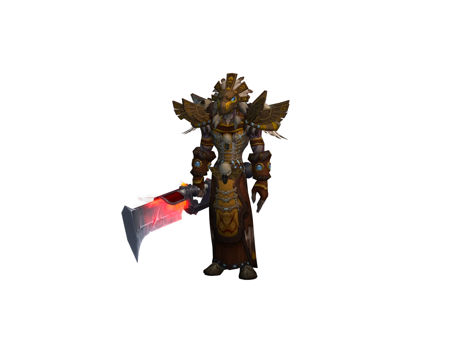 Flackon 3D character render