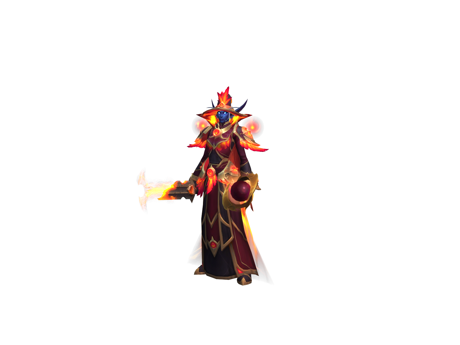 Aladrisea 3D character render