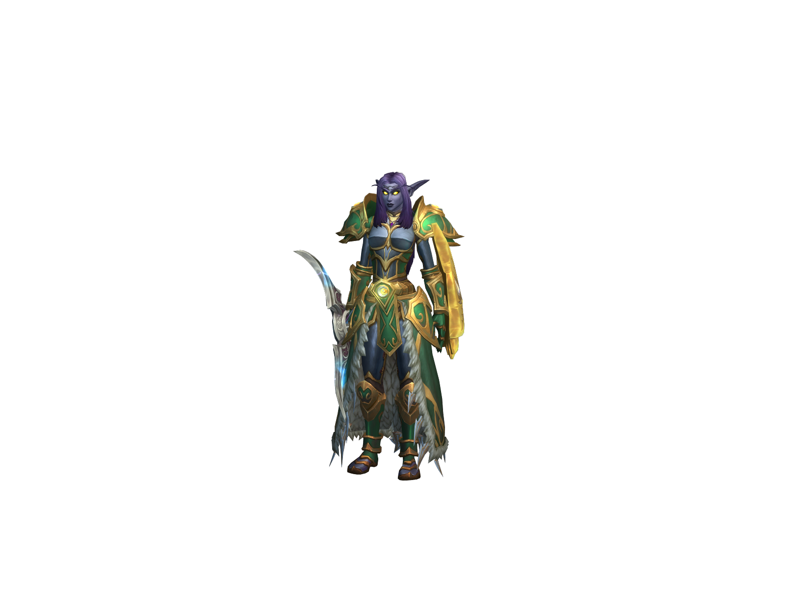 Dreta 3D character render