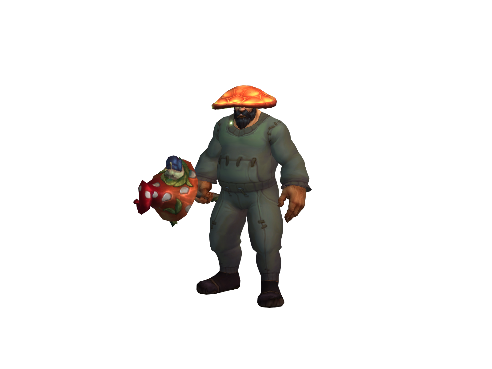 Zonku 3D character render