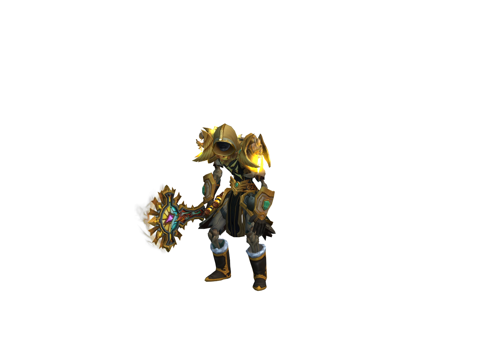 Bleedingsoul 3D character render