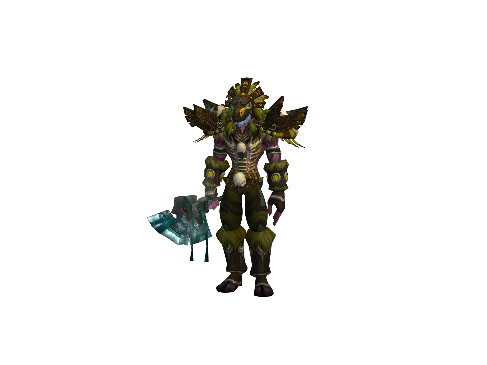Zangatts 3D character render