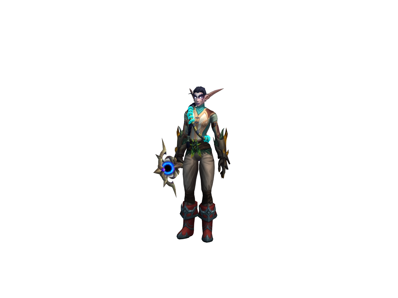 Givethetea 3D character render