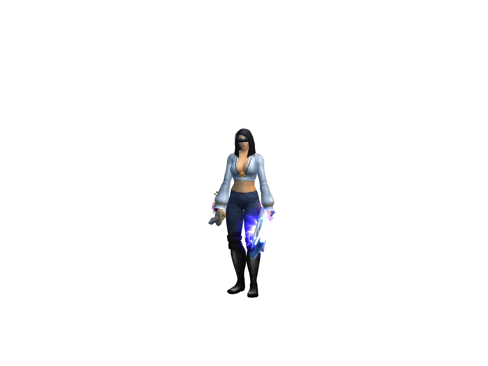 Bfarogue 3D character render