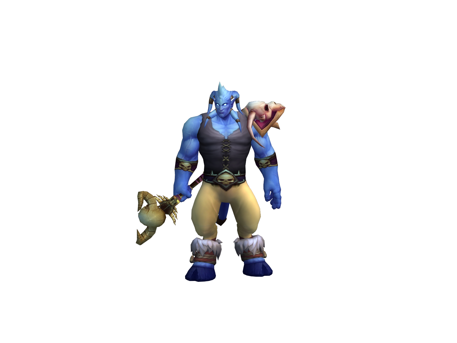 Llustt 3D character render