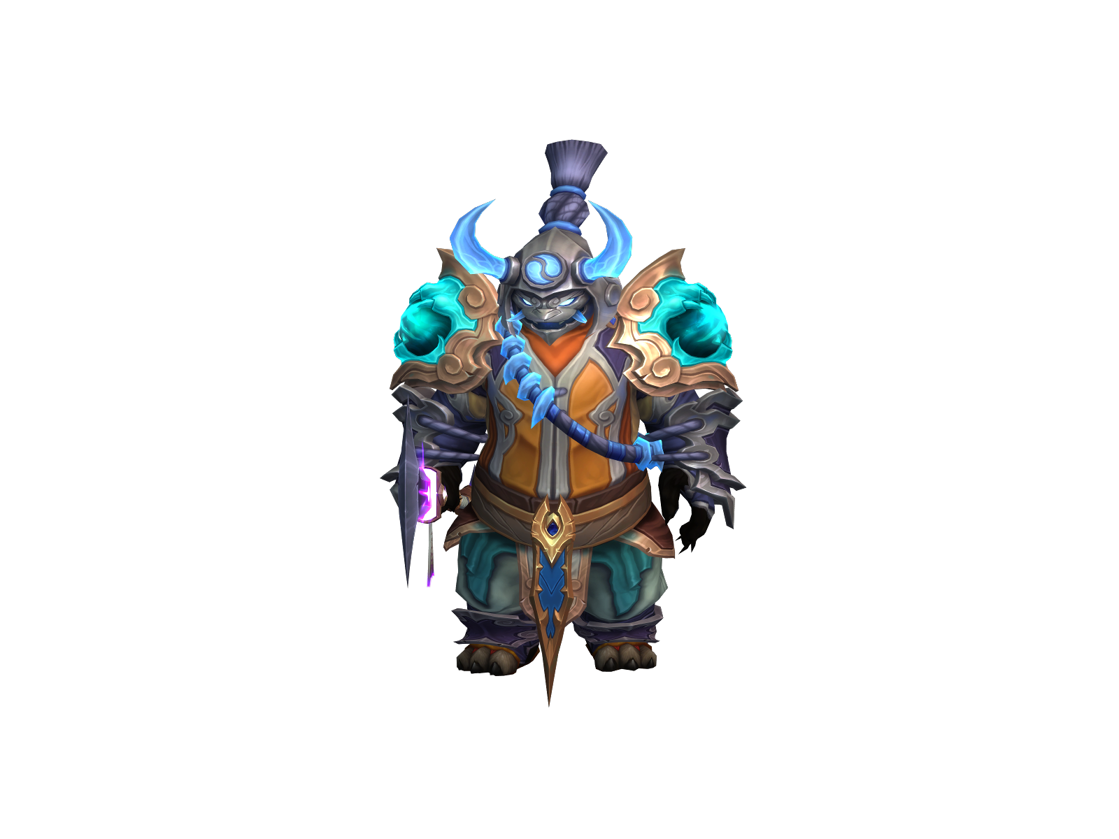 Rumbul 3D character render