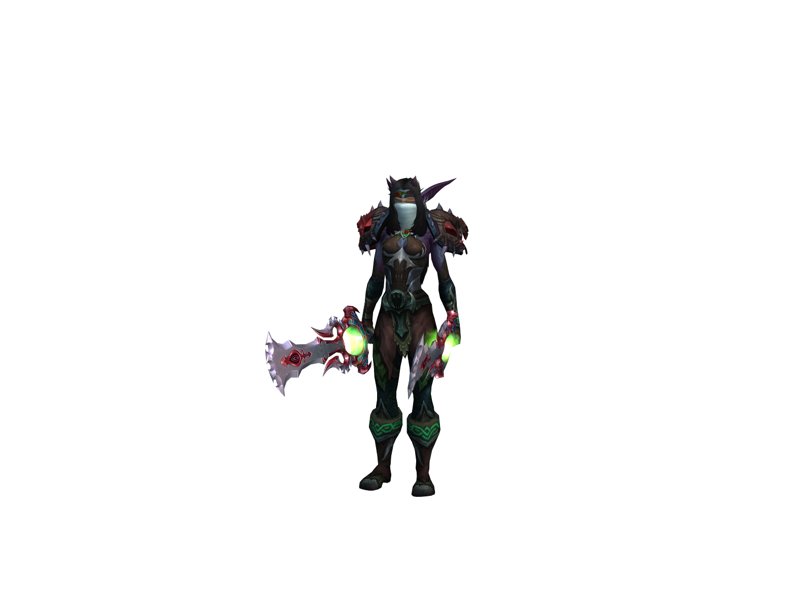 Xenamoon 3D character render