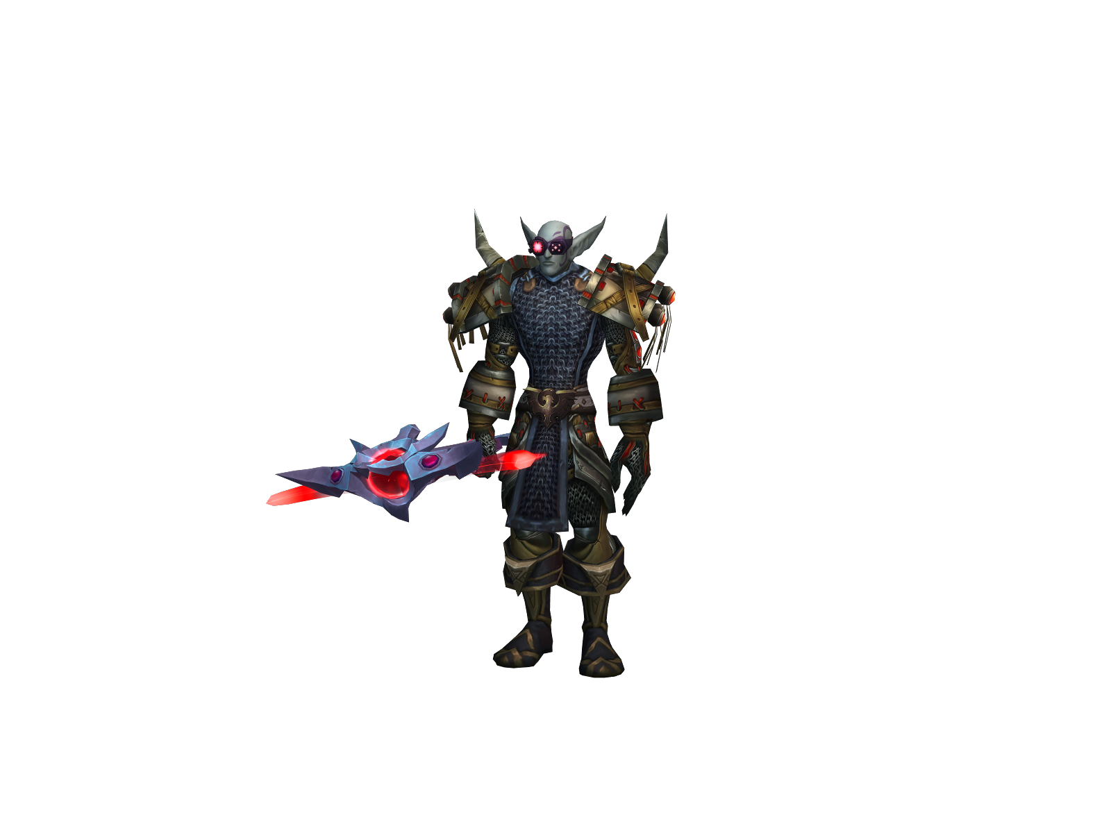 Soniabullet 3D character render