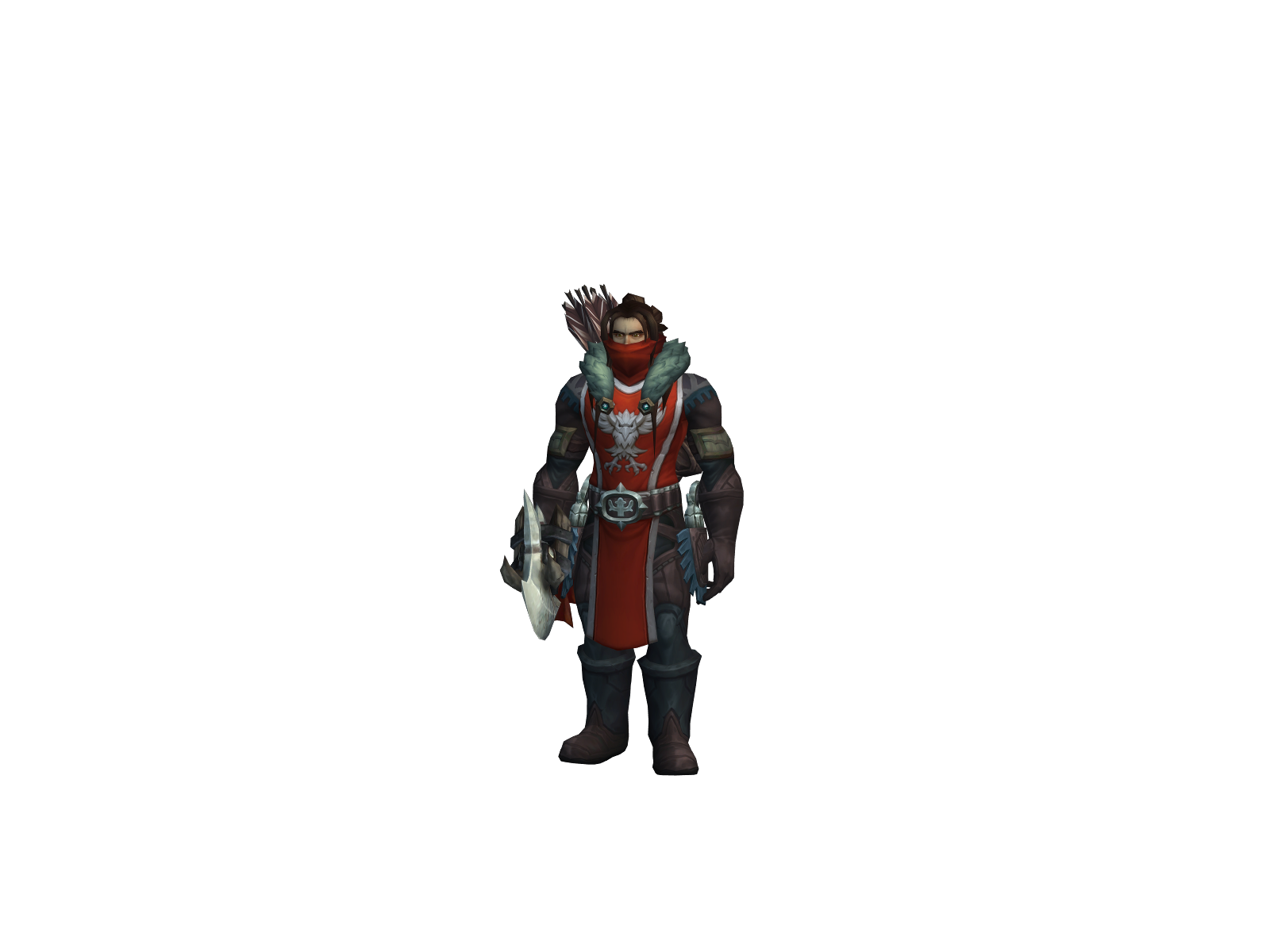 Arekl 3D character render