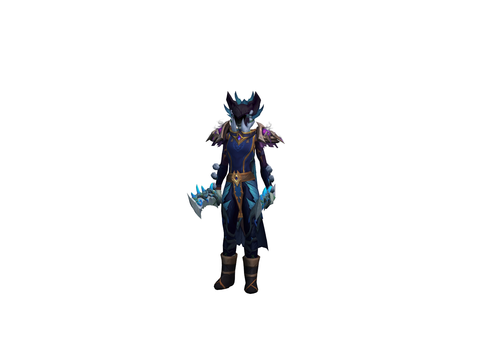 Ospinax 3D character render