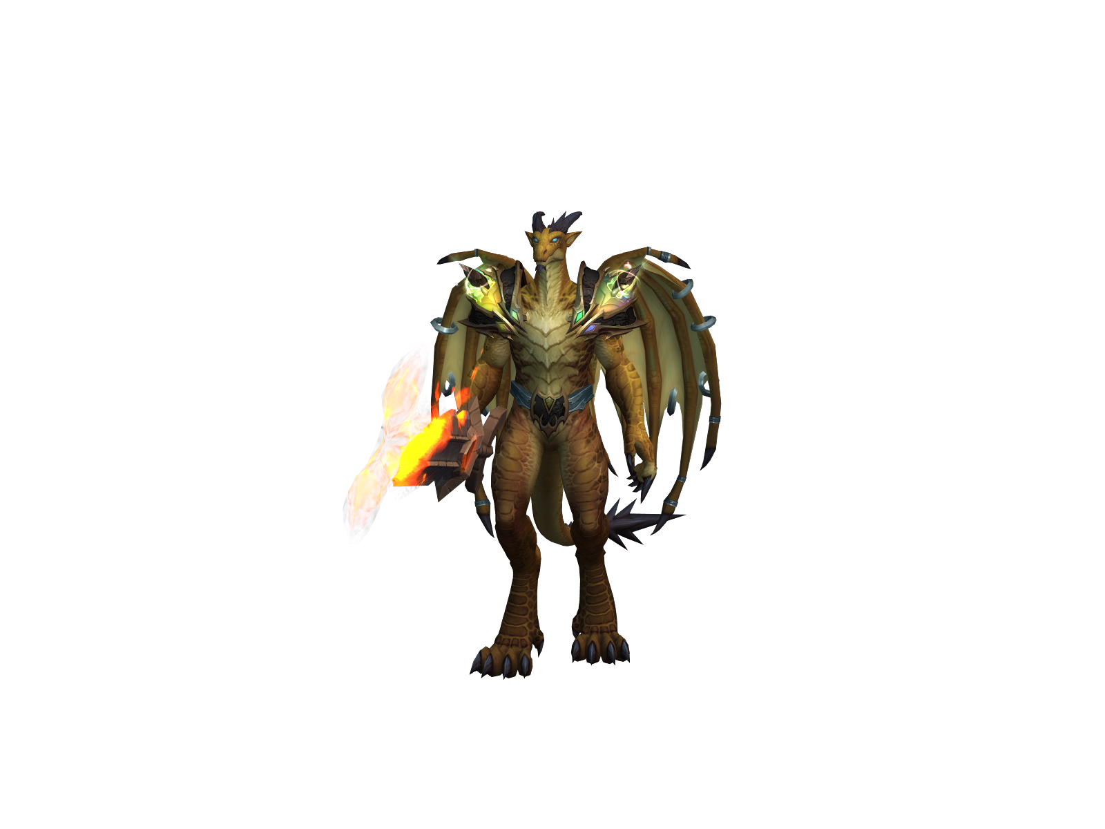 Dracthouzie 3D character render