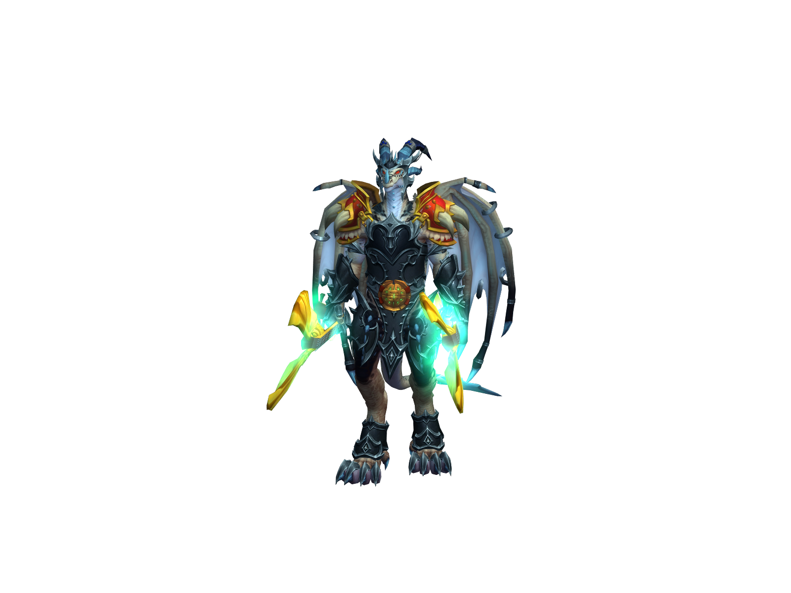 Bradarrior 3D character render