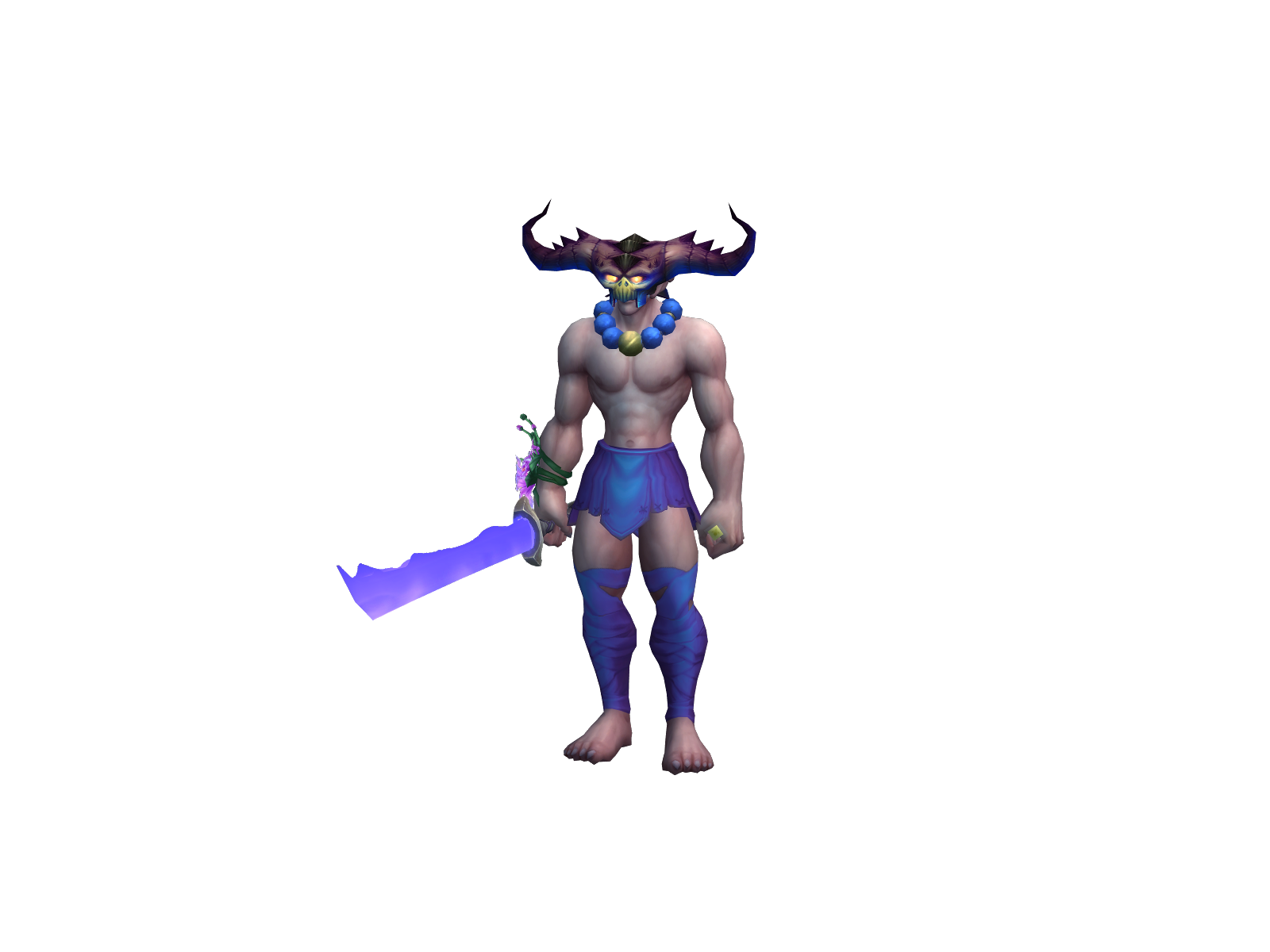 Ogned 3D character render