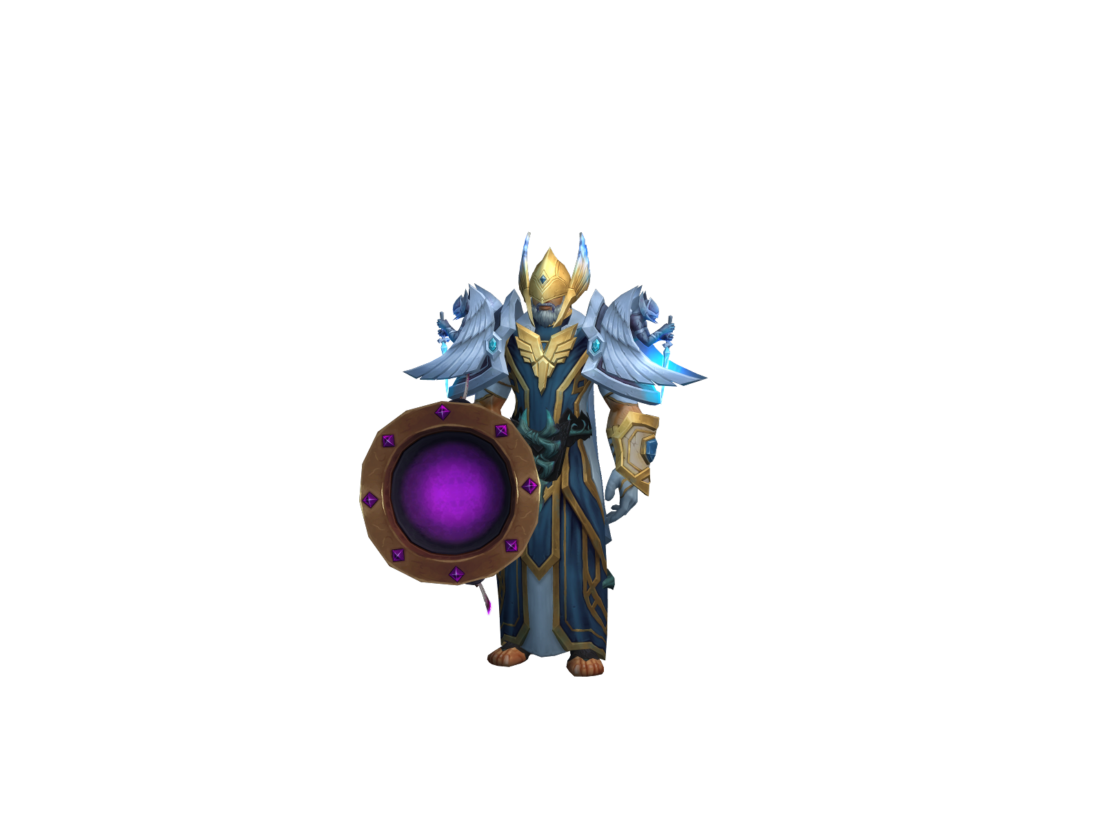 Divinitea 3D character render