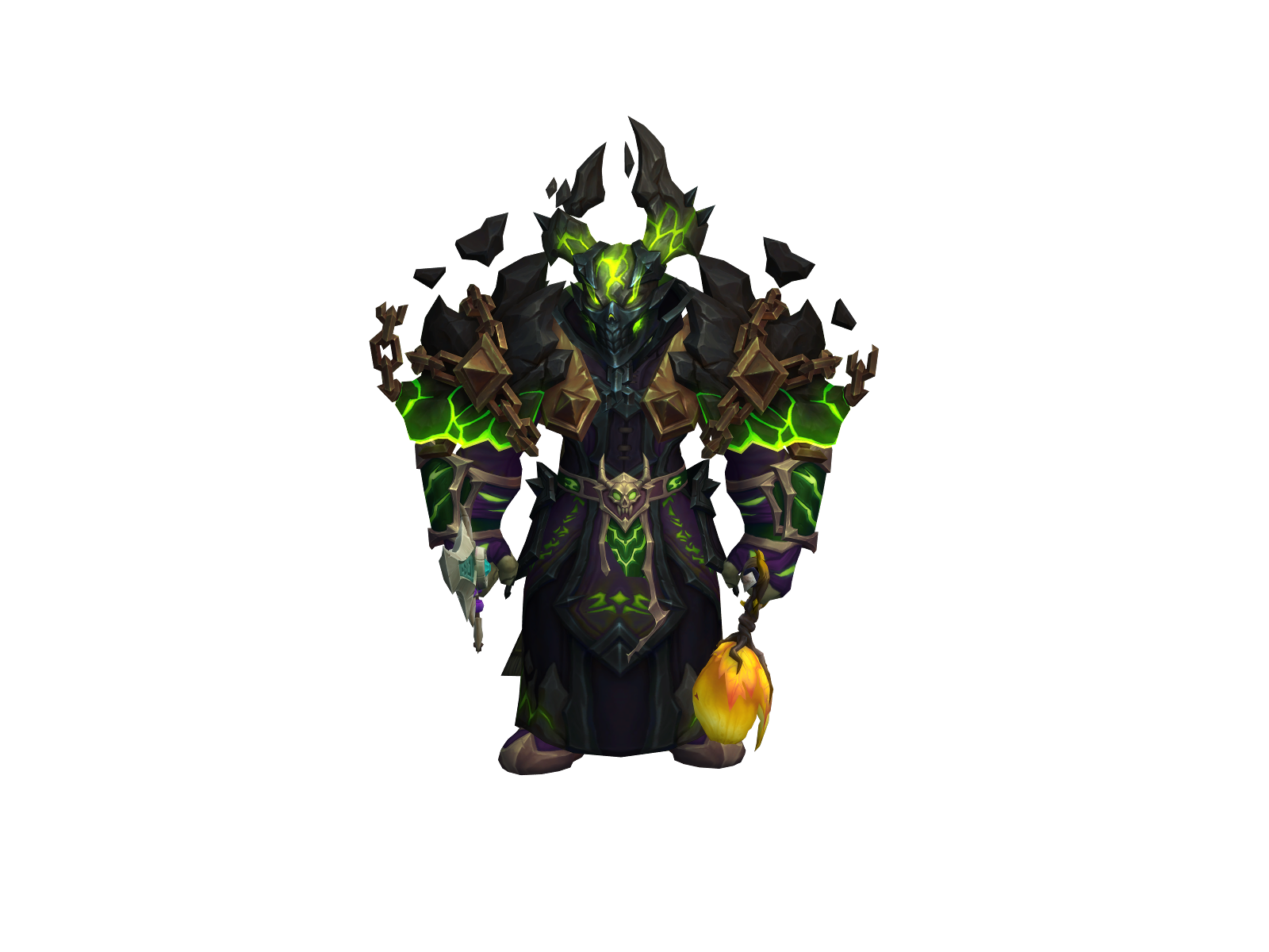 Afflixsion 3D character render