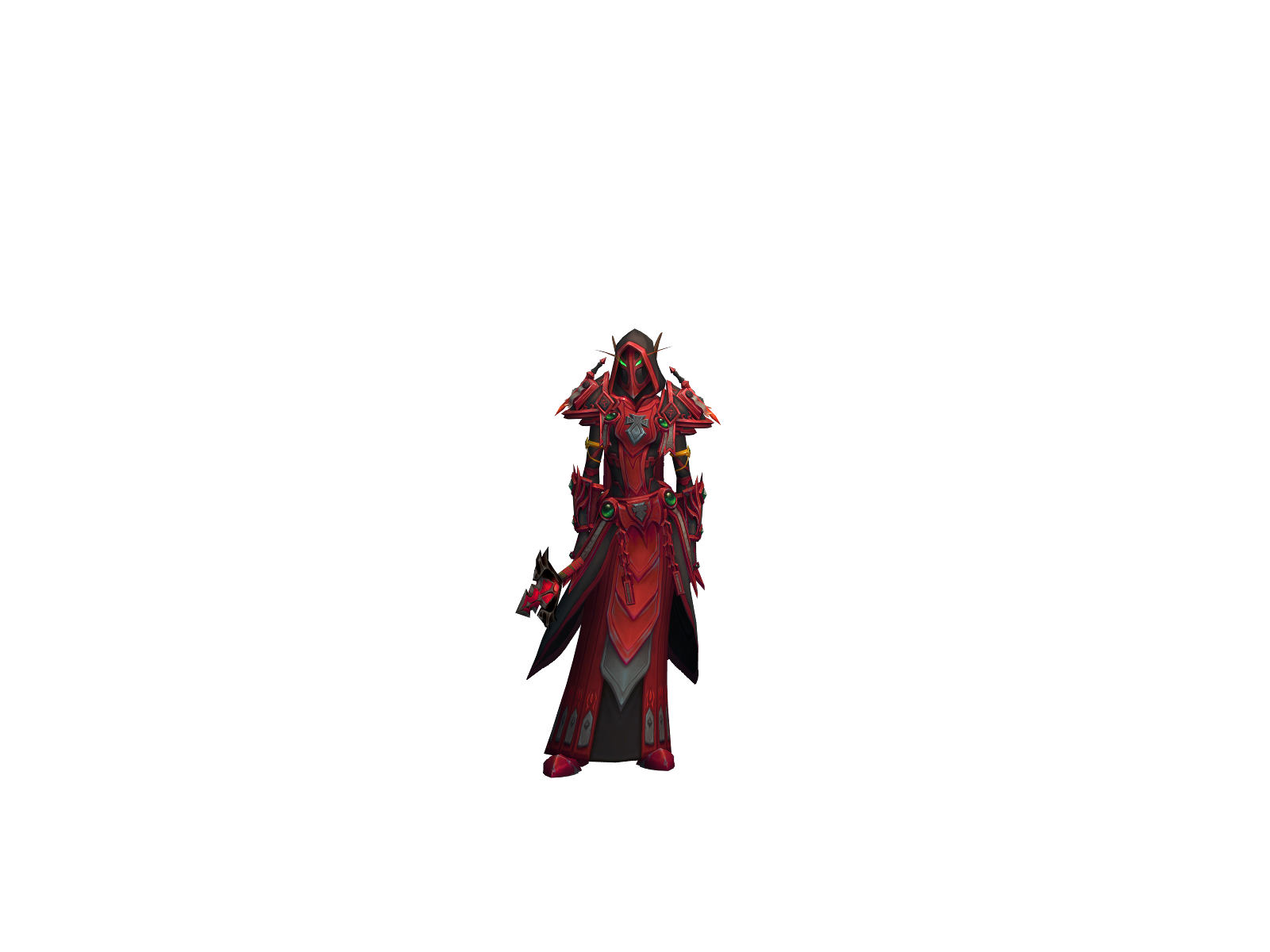 Pallindrome 3D character render