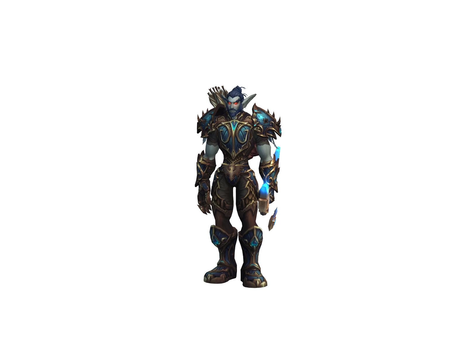Prottheus 3D character render