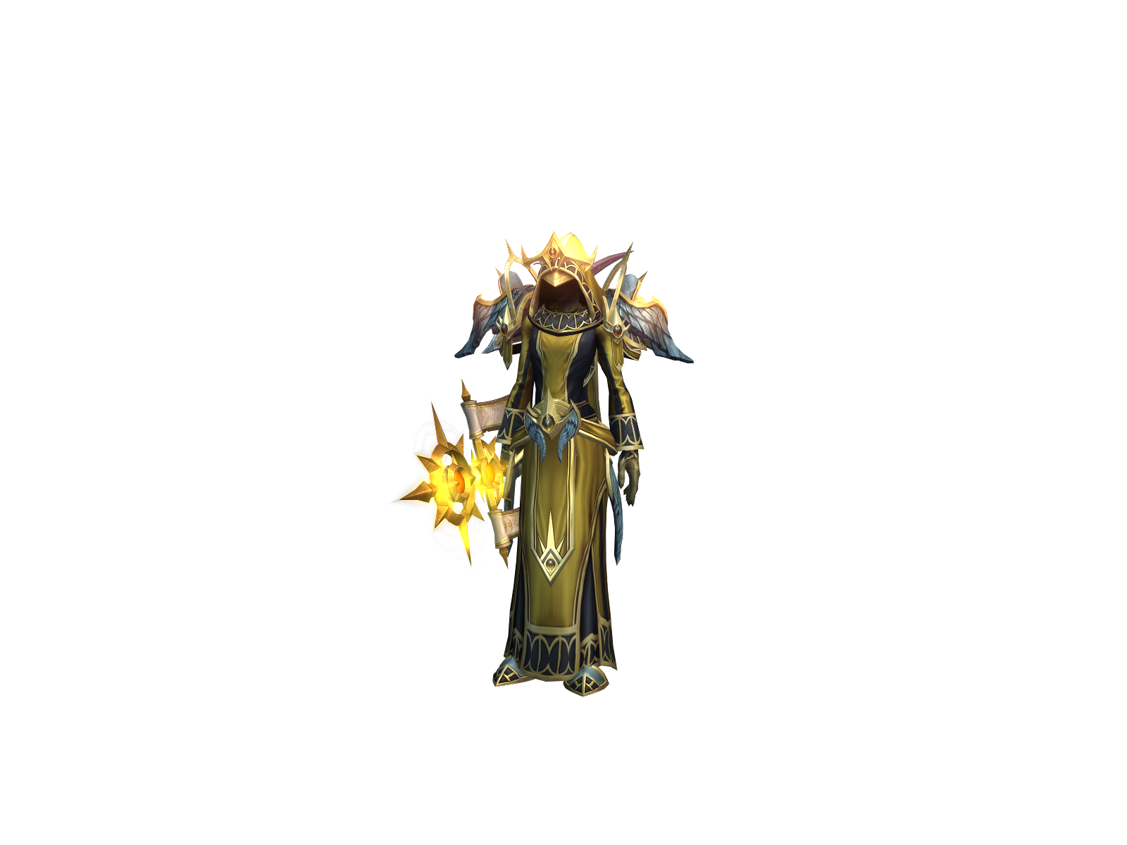 Sinsálvë 3D character render