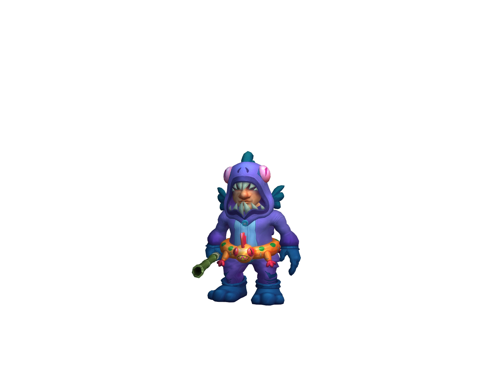 Brunø 3D character render