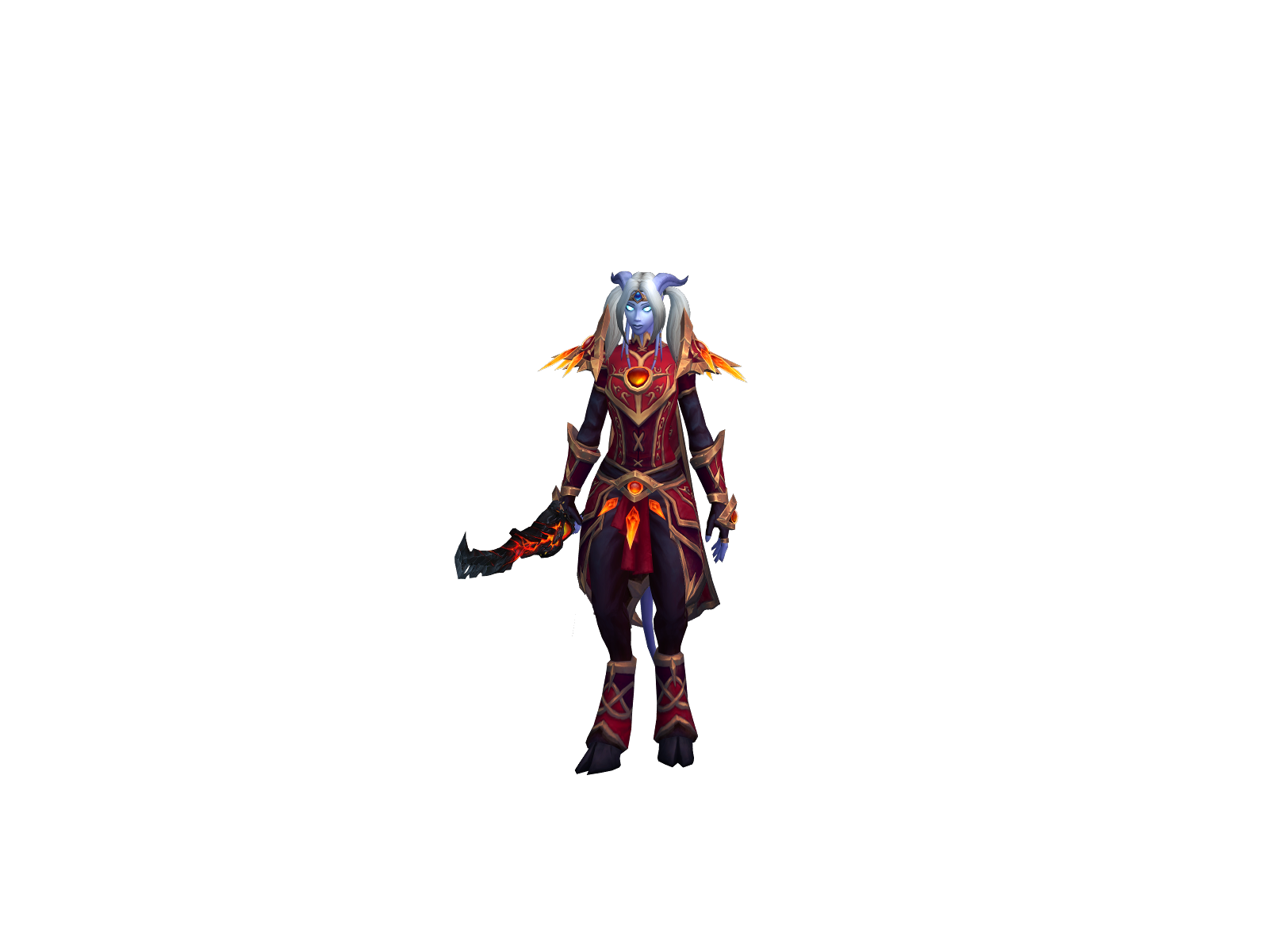 Thyrienne 3D character render