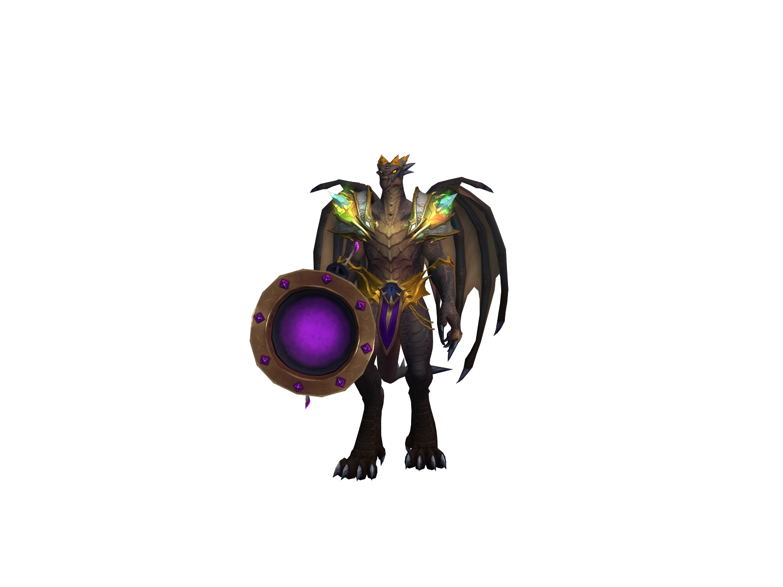 Dragomalakai 3D character render