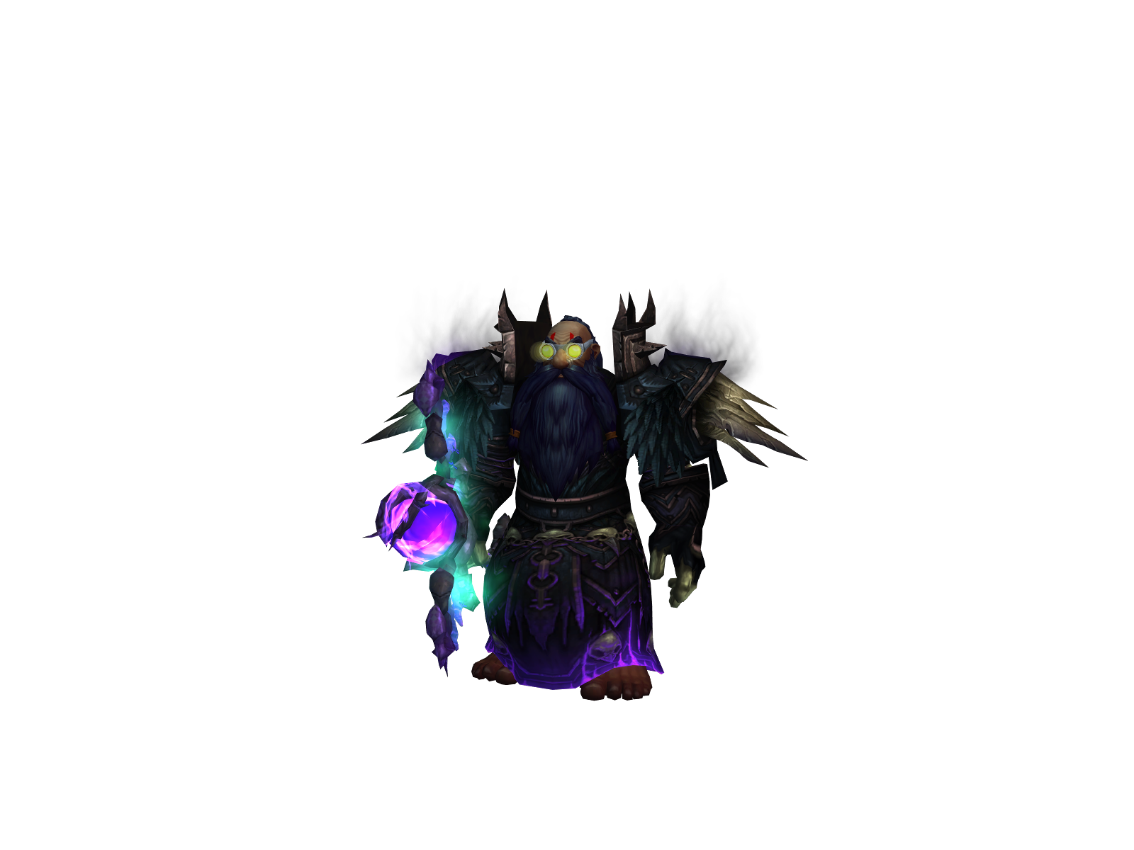 Silliowl 3D character render
