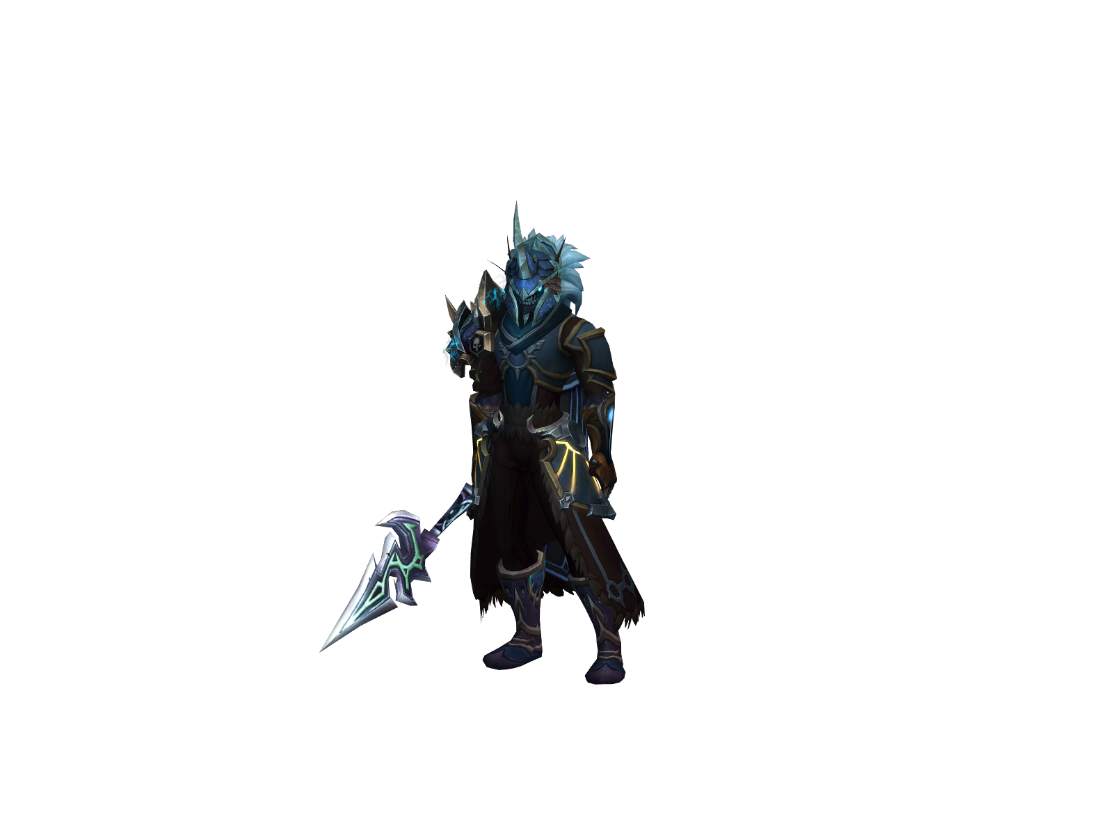 Bullshih 3D character render