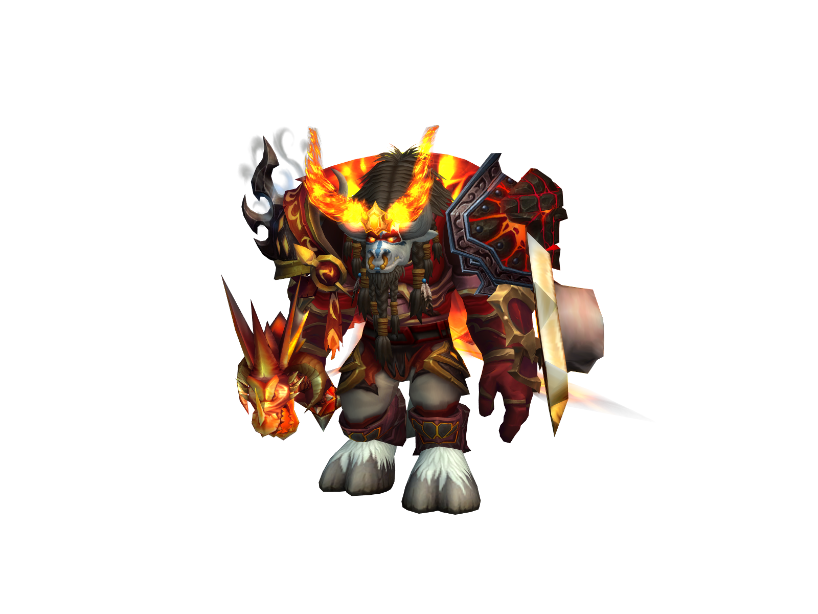Holyyhoof 3D character render